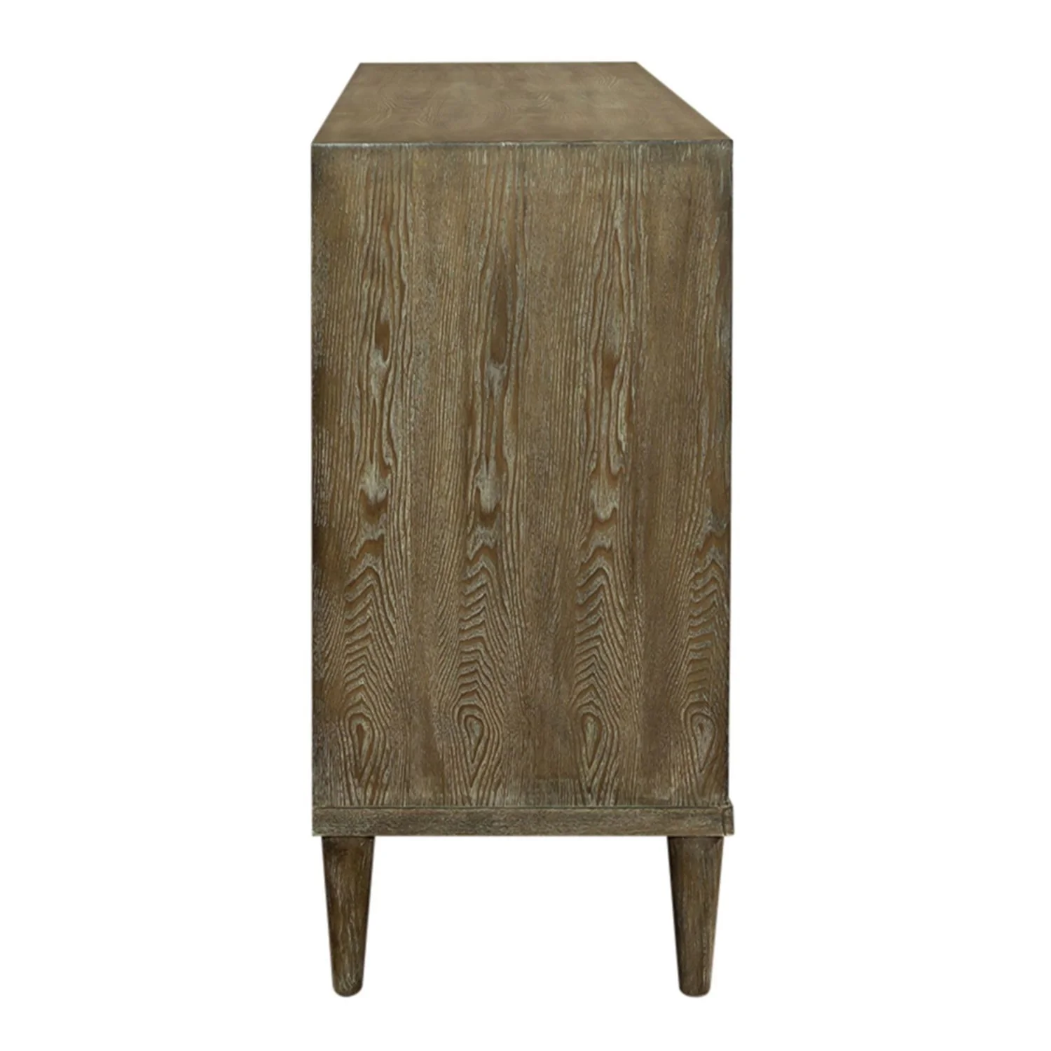Devonshire - 4 Door Accent Cabinet - Driftwood - Image 2