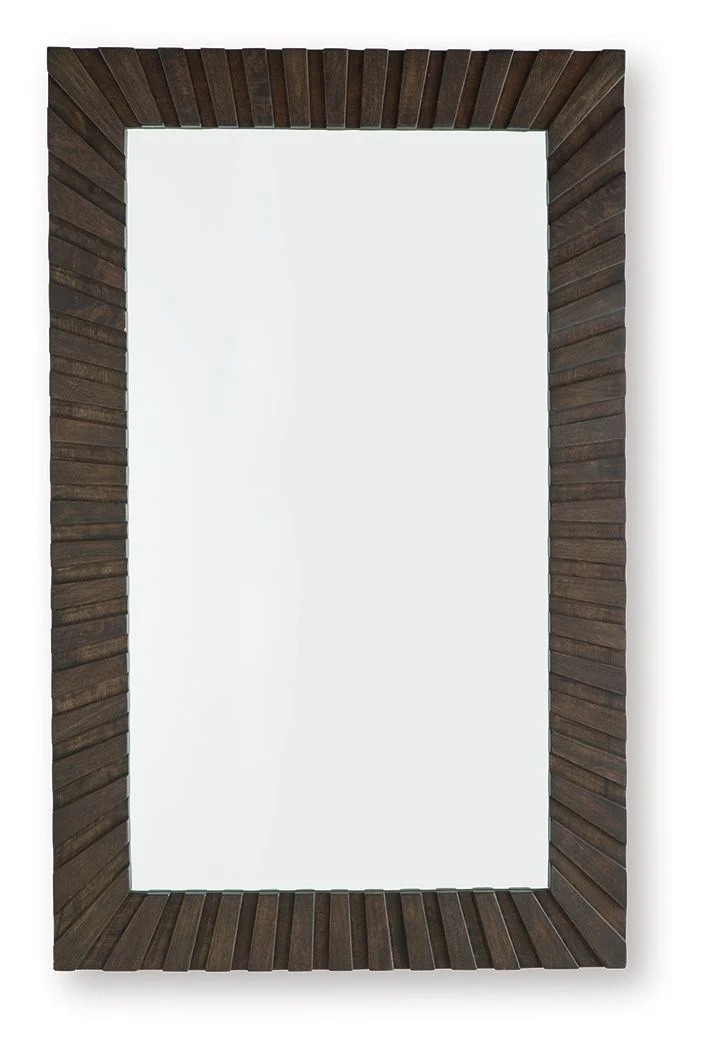Advin – Accent Mirror – Dark Brown