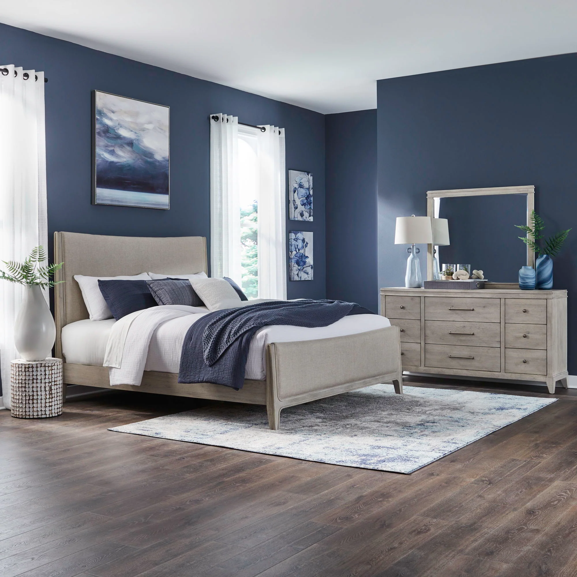 New Haven - Upholstered Bedroom Set - Image 1