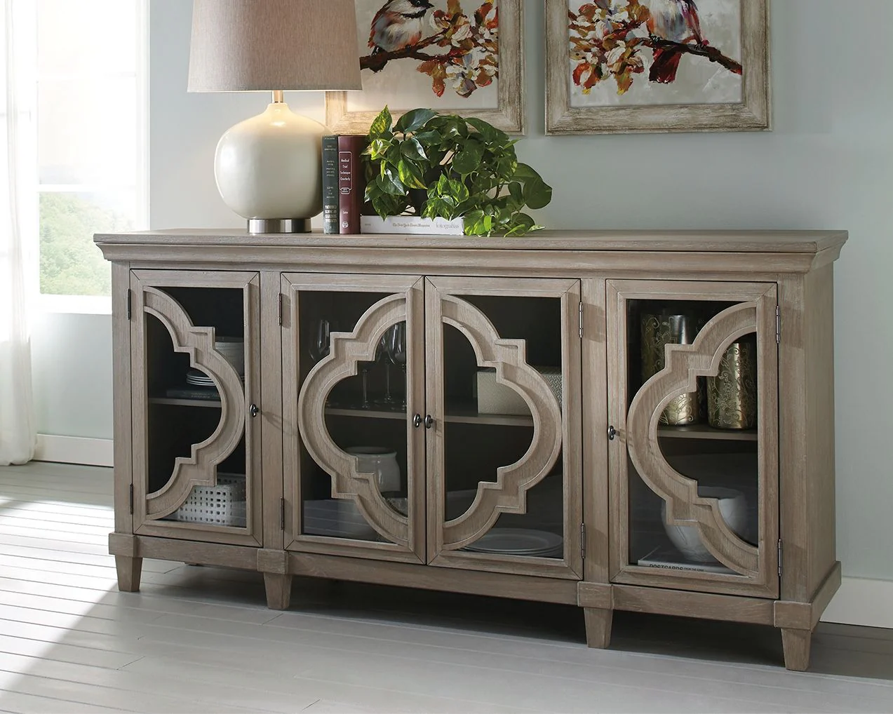 Fossil Ridge - Accent Cabinet - Gray - Image 2