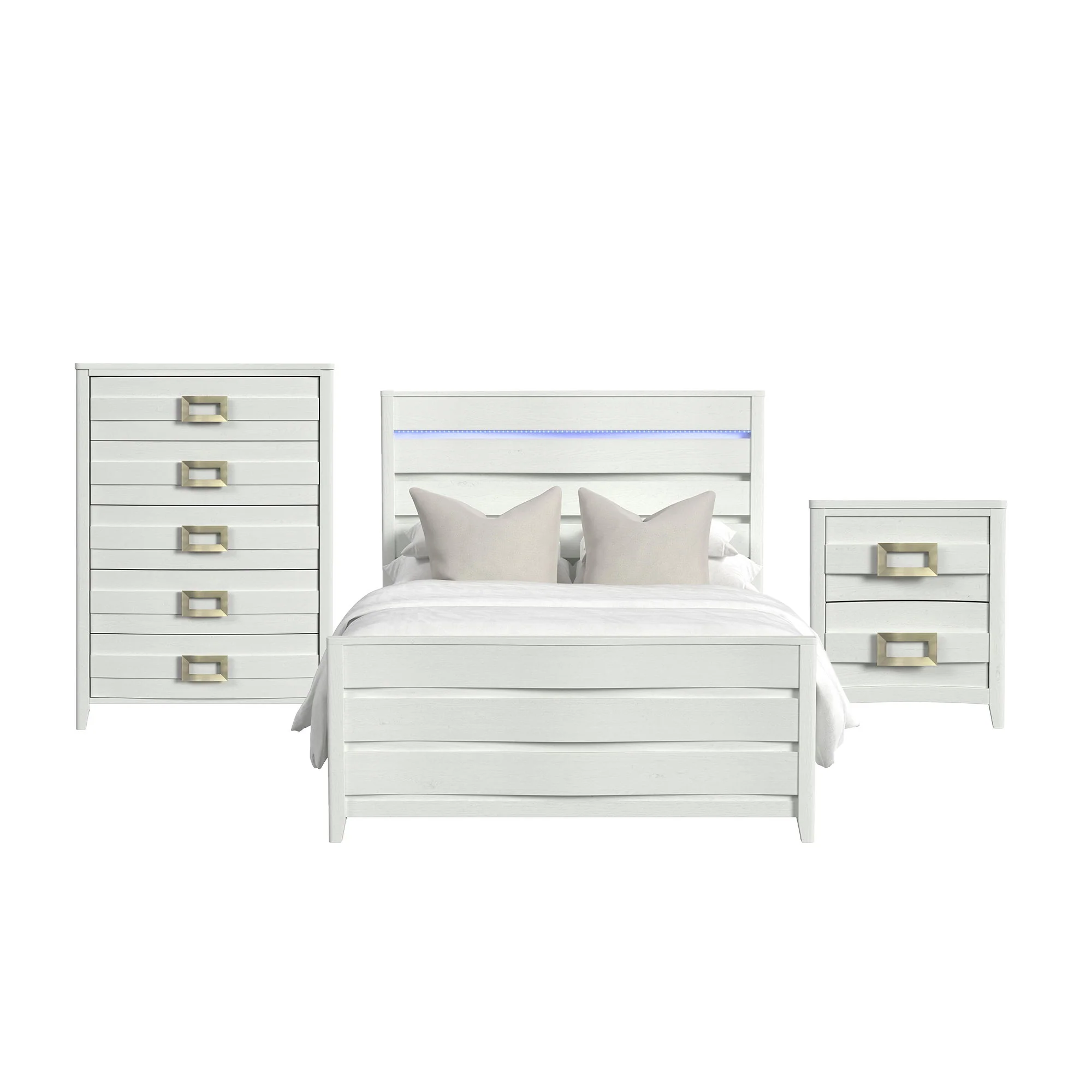 Tobias – Bedroom Set With LED