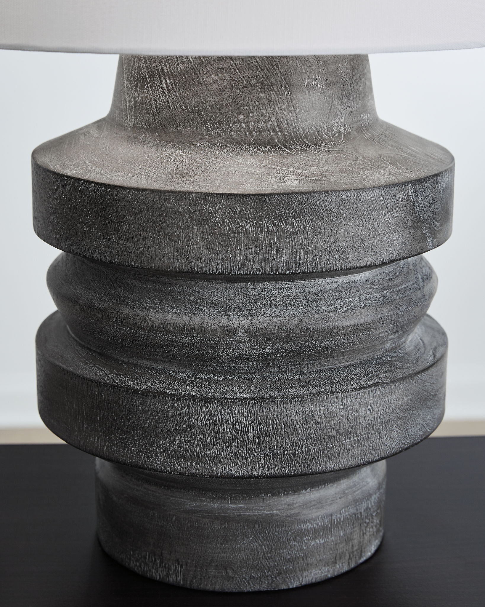 Wahida - Poly Table Lamp - Distressed Black - Image 3