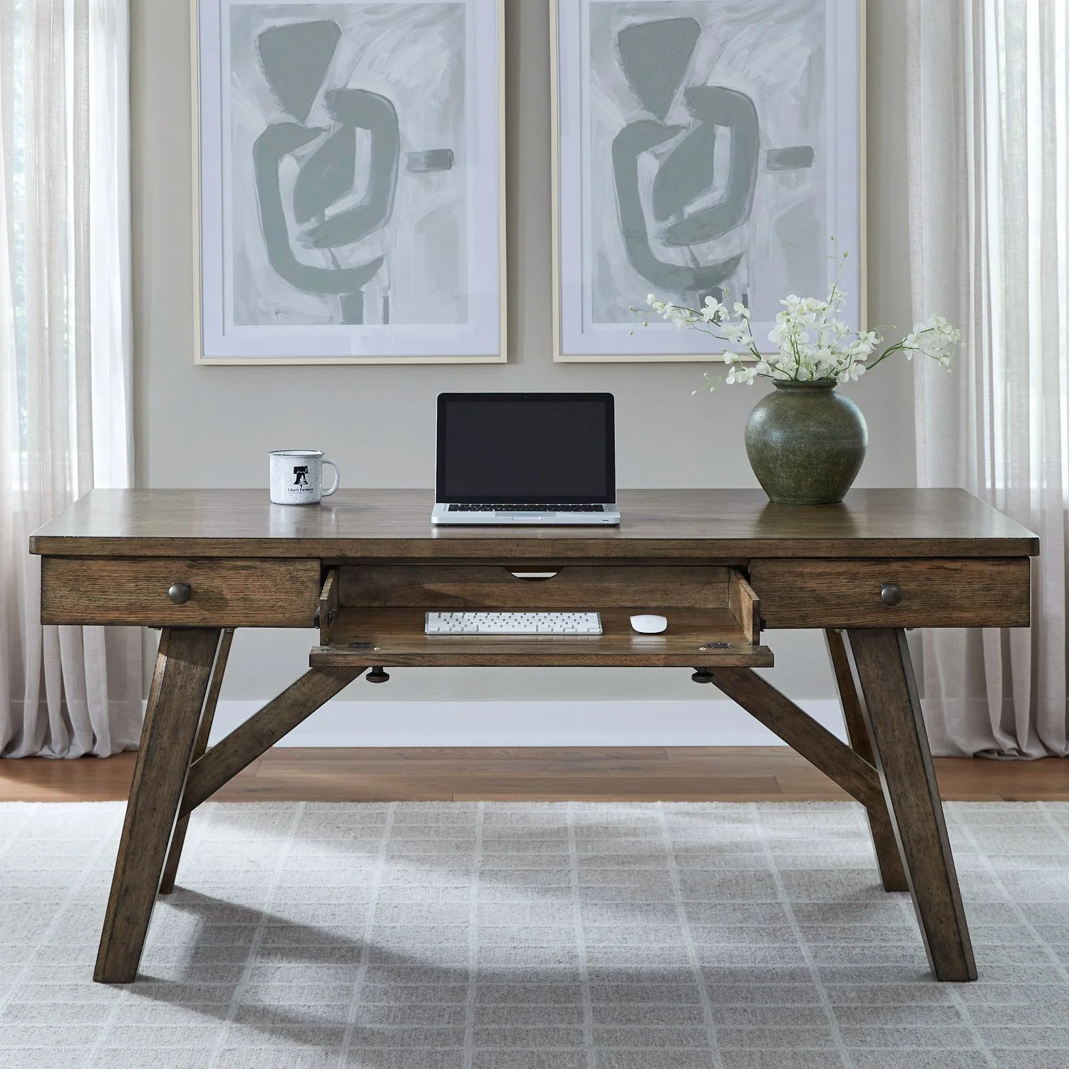 Carolina Park – Writing Desk – Amber Brown