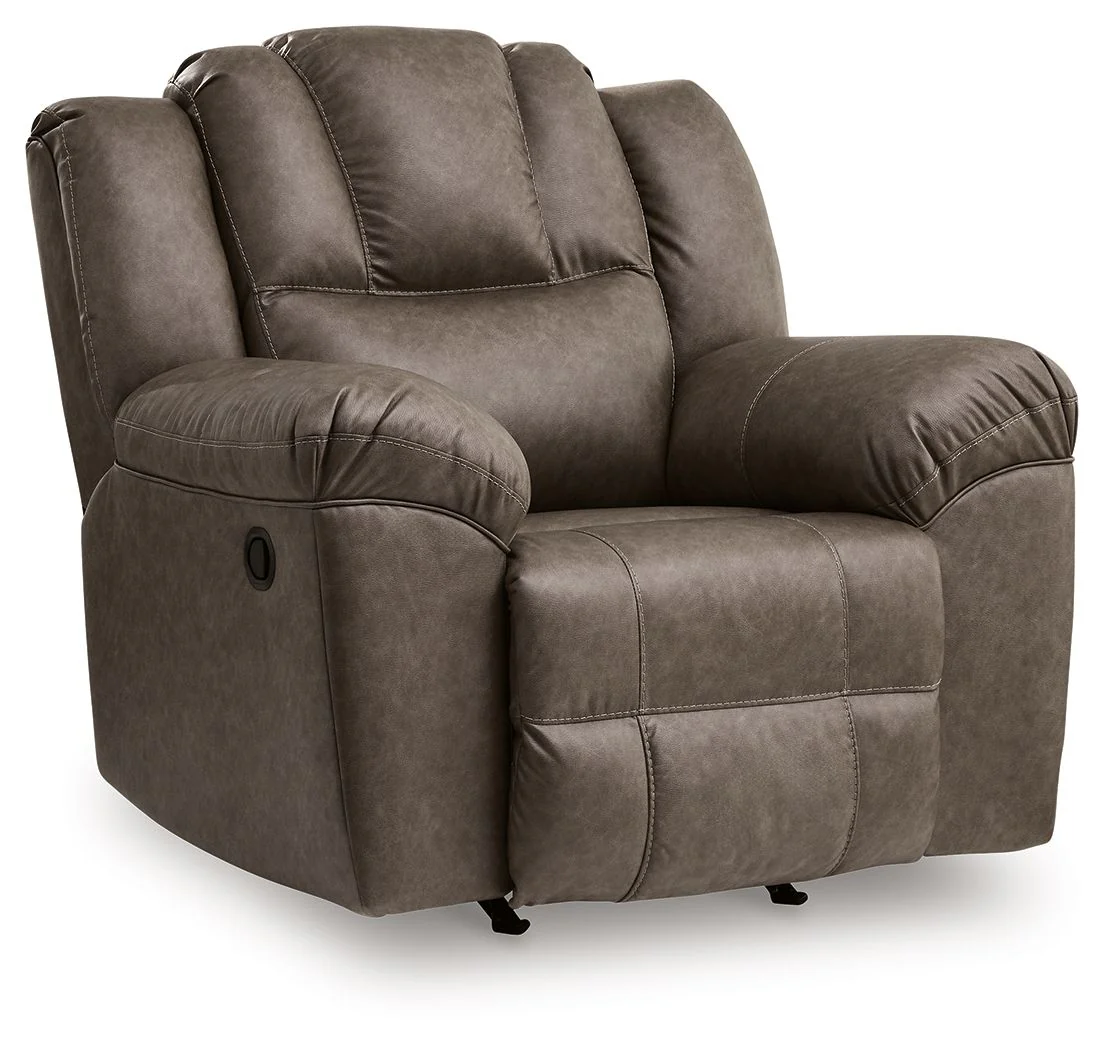 Lowilla - Rocker Recliner - Driftwood - Image 1