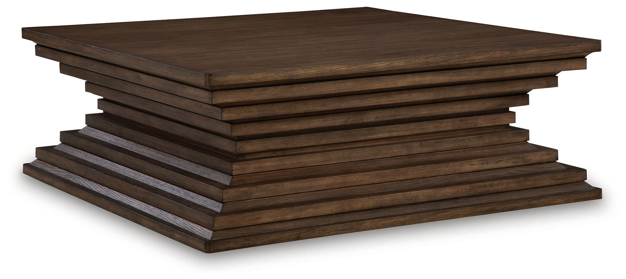 Hannodream - Square Cocktail Table - Warm Brown - Image 1