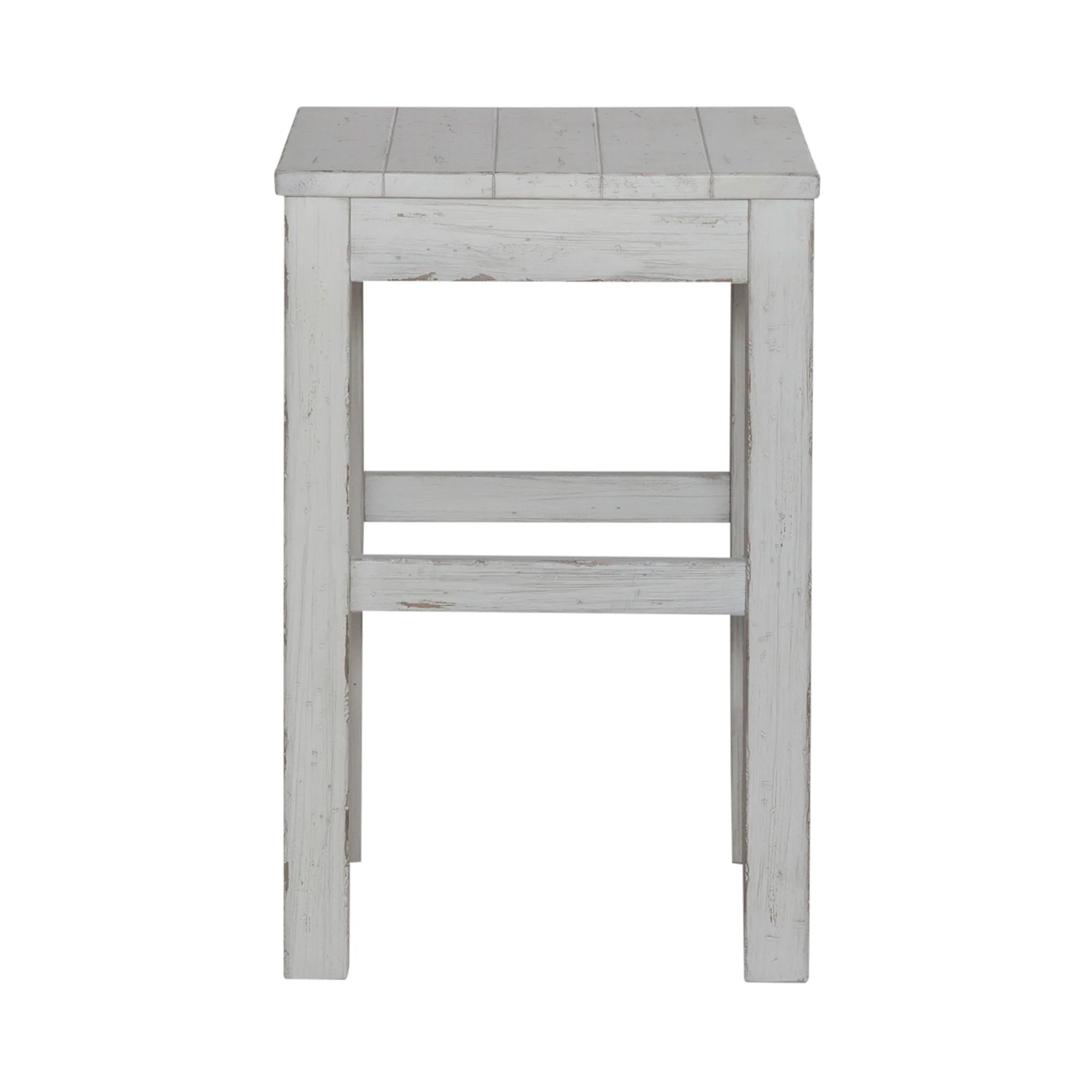 River Place - Console Stool - Riverstone White & Tobacco - Image 2