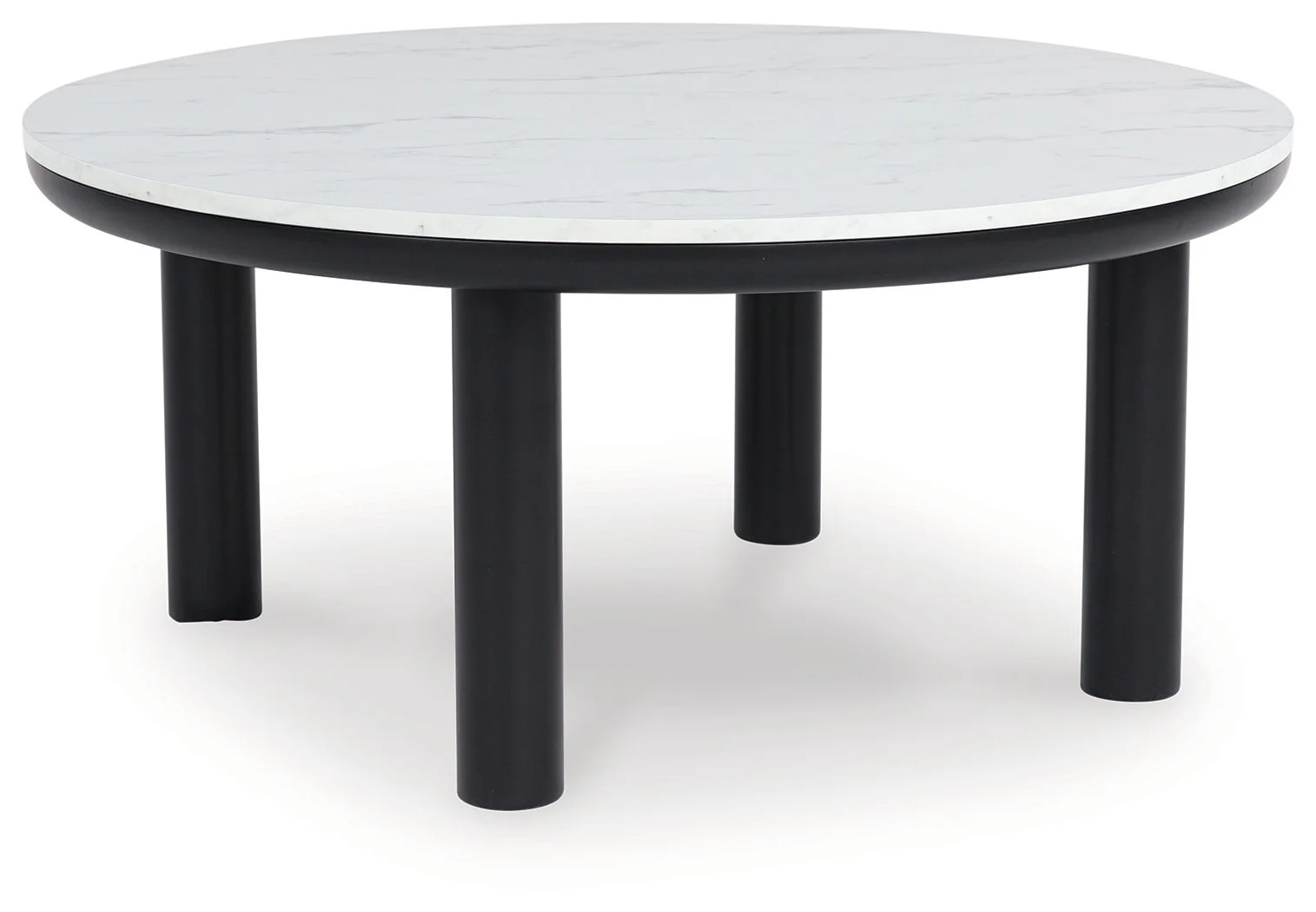 Xandrum - Occasional Table Set (Set of 3) - Black / White - Image 3