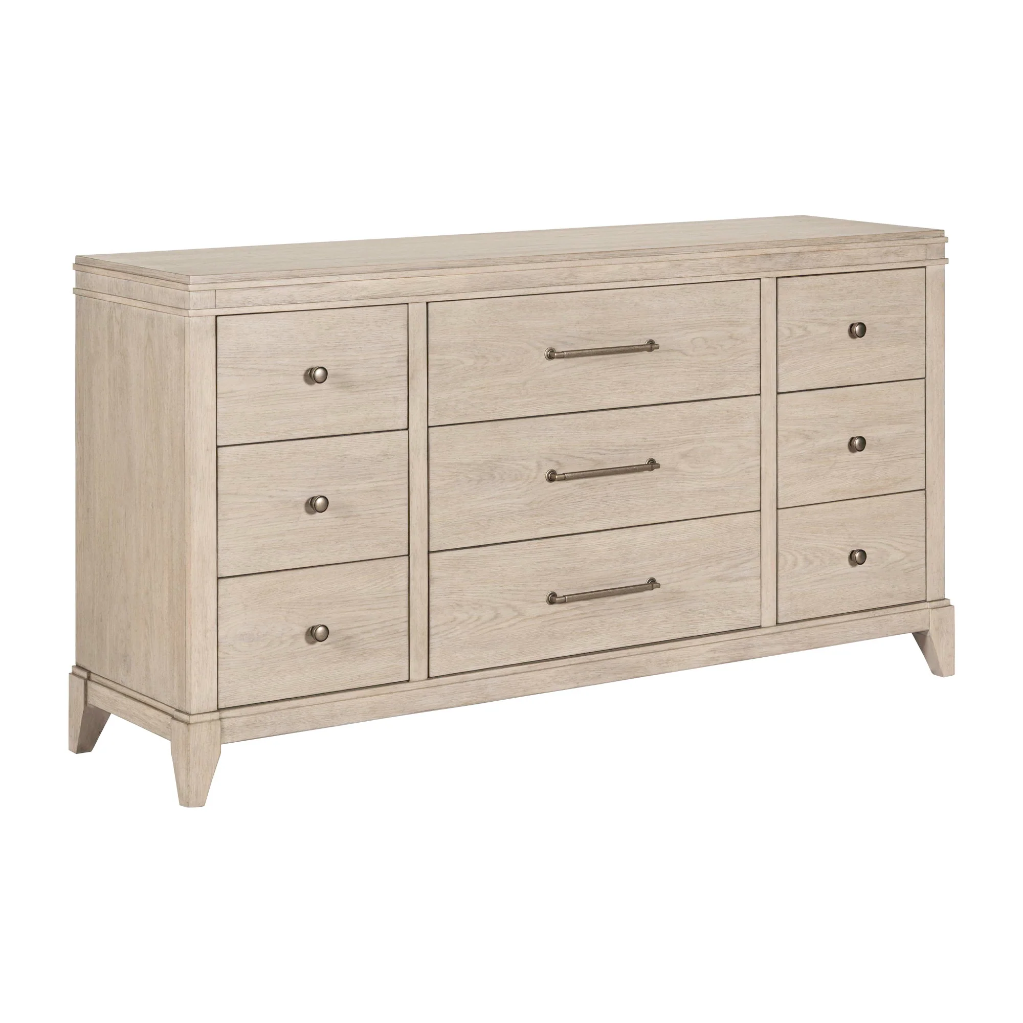 New Haven - 9 Drawer Dresser - Sanctuary White - Image 2