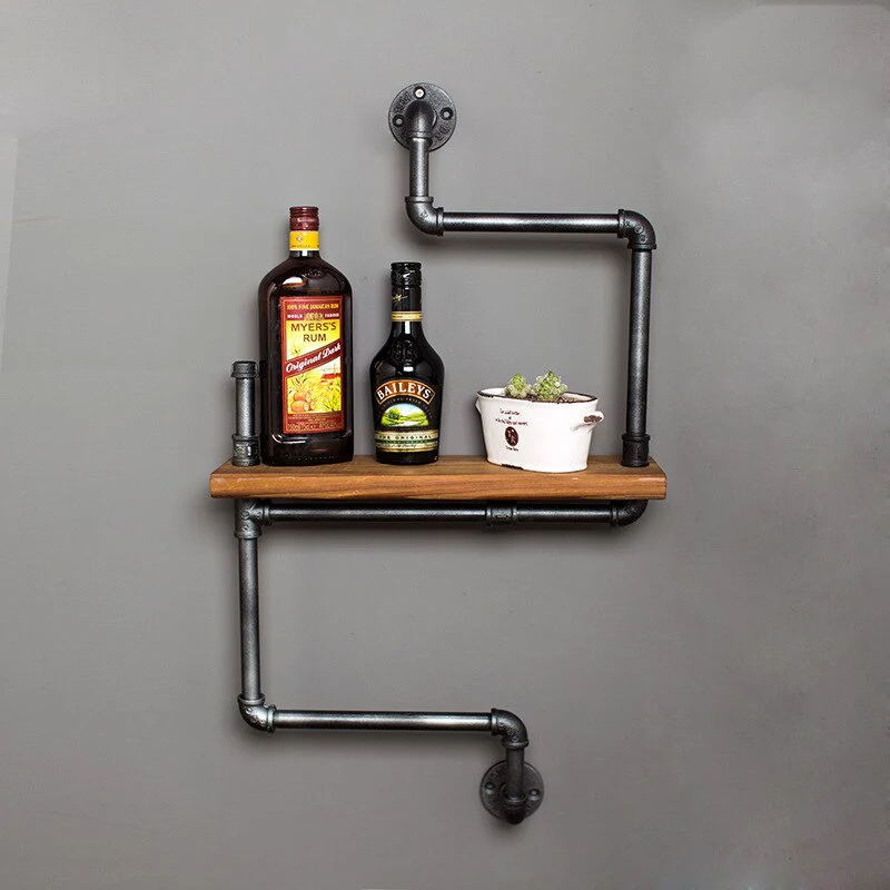 Metal Storage Rack Decorative Metal Bookshelves - Image 1