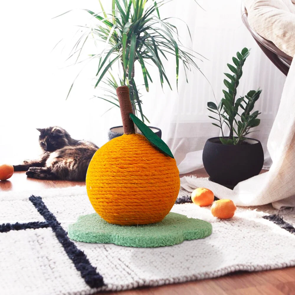 Orange Tree Pet Scratching Toy - Image 3