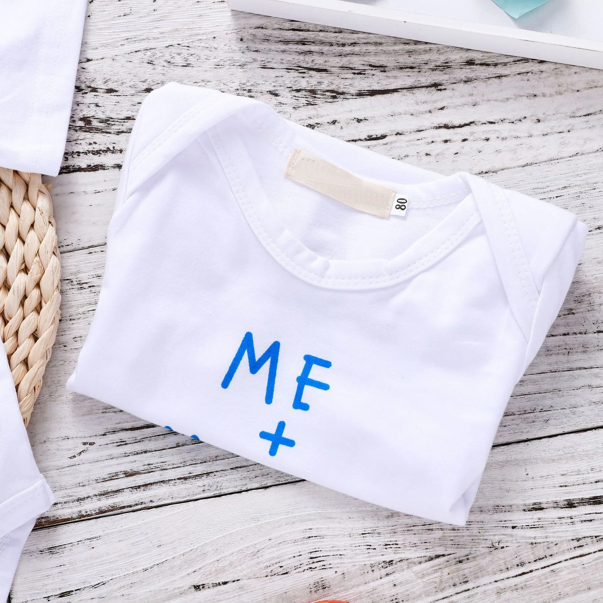 '' ME + Mommy= Broke Daddy  '' Funny Newborn Infant Clothes - Image 3