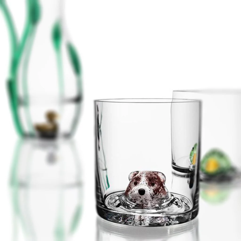 3D Animal Ultra Clear Unique Wine Glass - Image 1