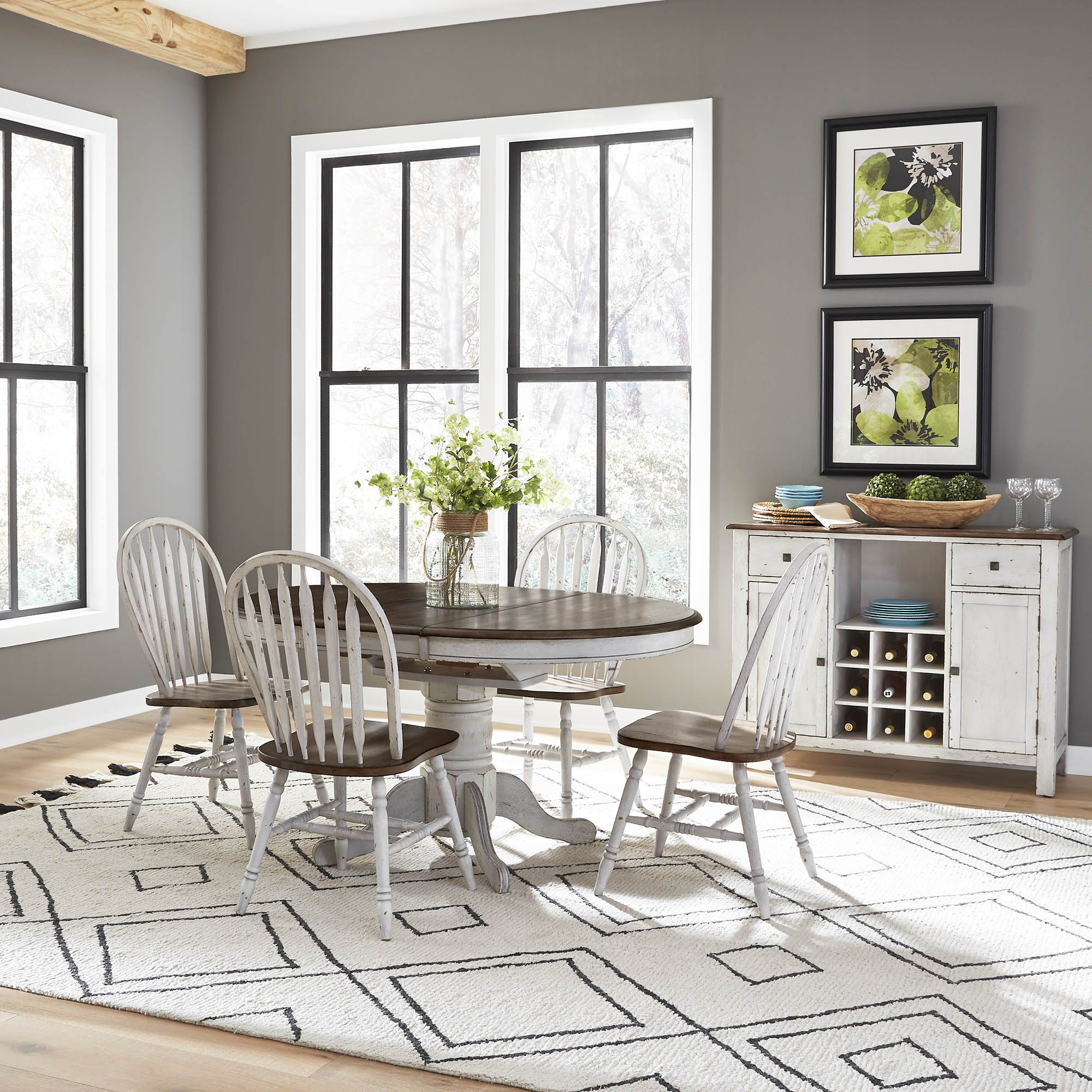 Carolina Crossing - Windsor Swivel Counter Chair - Image 2