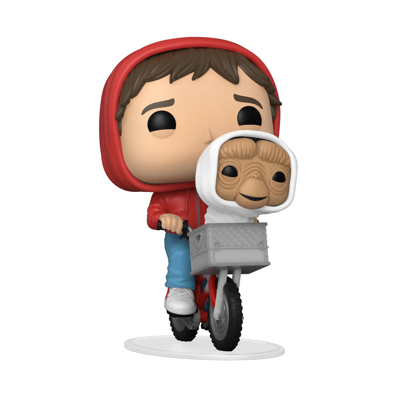 Funko Pop! Movies: E.T. The Extra-Terrestrial - Elliot with E.T. in Basket - Image 1