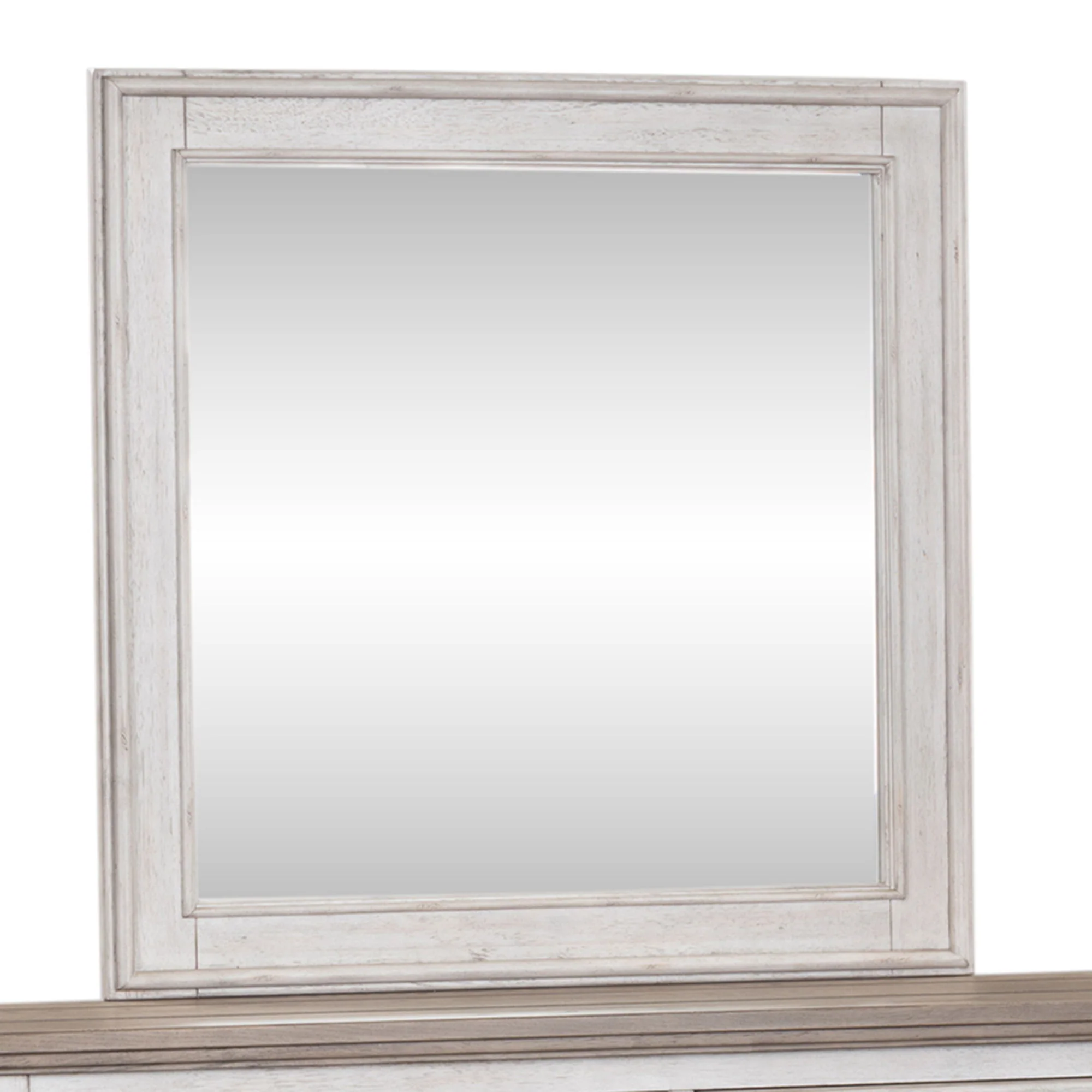 Heartland - Landscape Mirror - Antique White / Tobacco Tops - Image 3