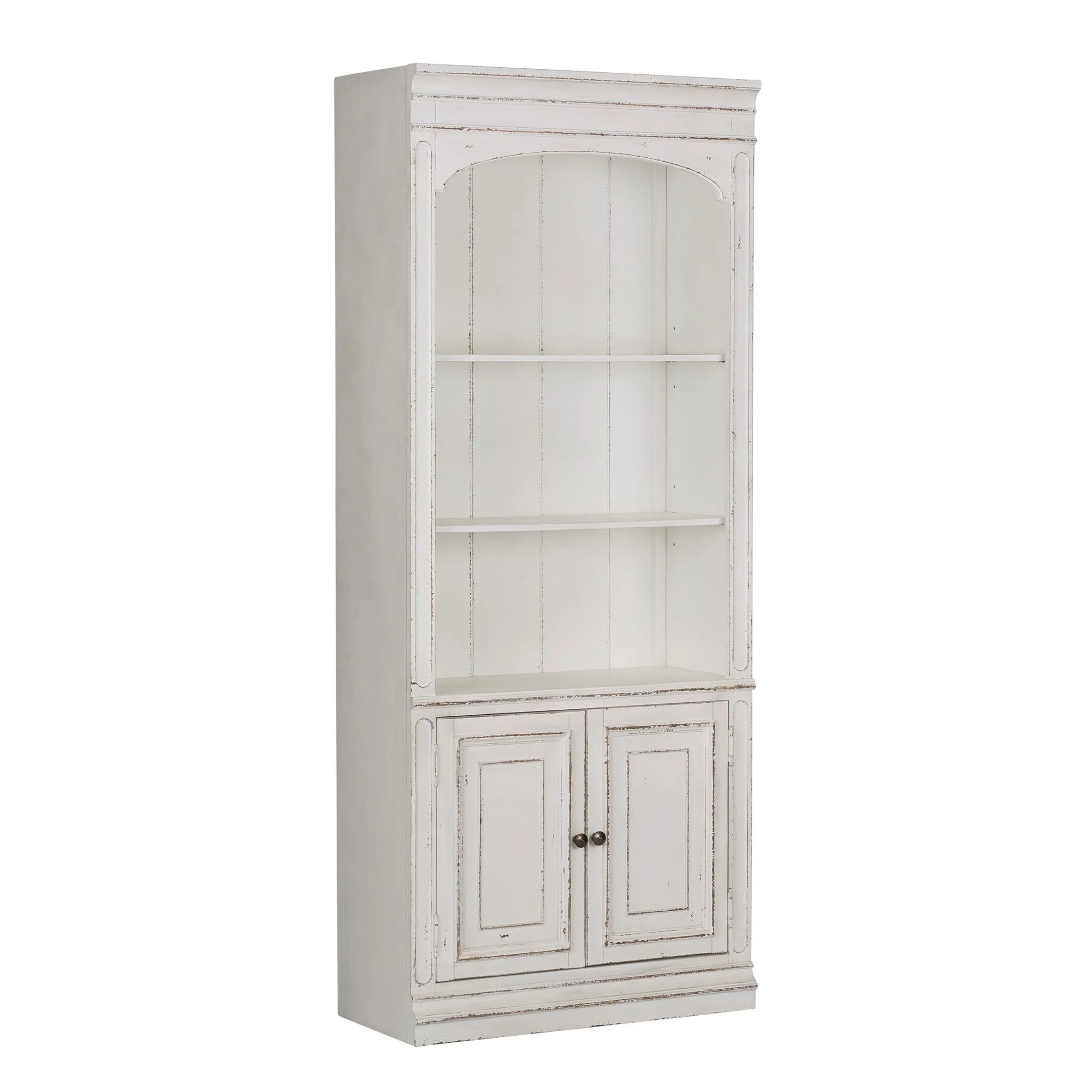 Magnolia Manor - Bunching Bookcase - Antique White - Image 3