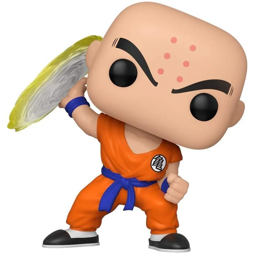 Funko Pop Animation: Dragon Ball Z – Krillin with Destructo Disc Vinyl Figure