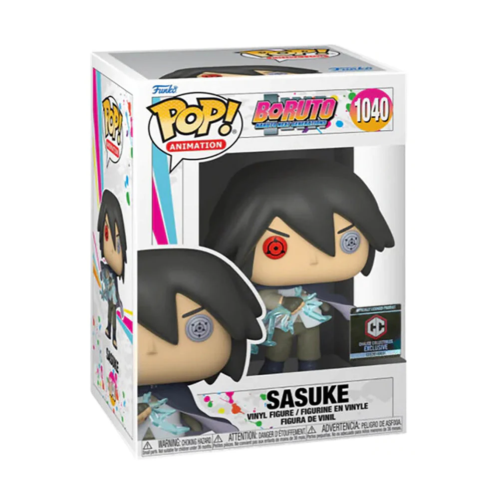 Funko Pop! Animation: Boruto: Naruto Next Generations - Sasuke Sharingan Chalice Exclusive - Image 2
