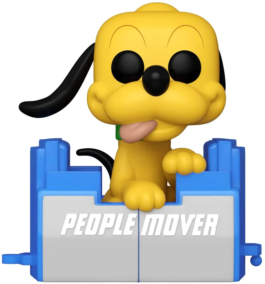 Funko Pop! Disney: Walt Disney World 50th - Pluto on The People Mover Vinyl Figure - Image 1