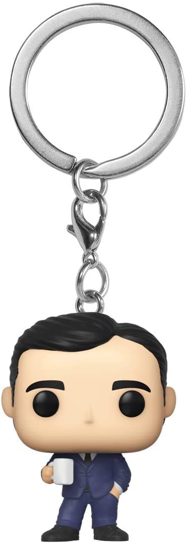 Funko Keychain: The Office - Michael Scott Vinyl Figure - Image 1