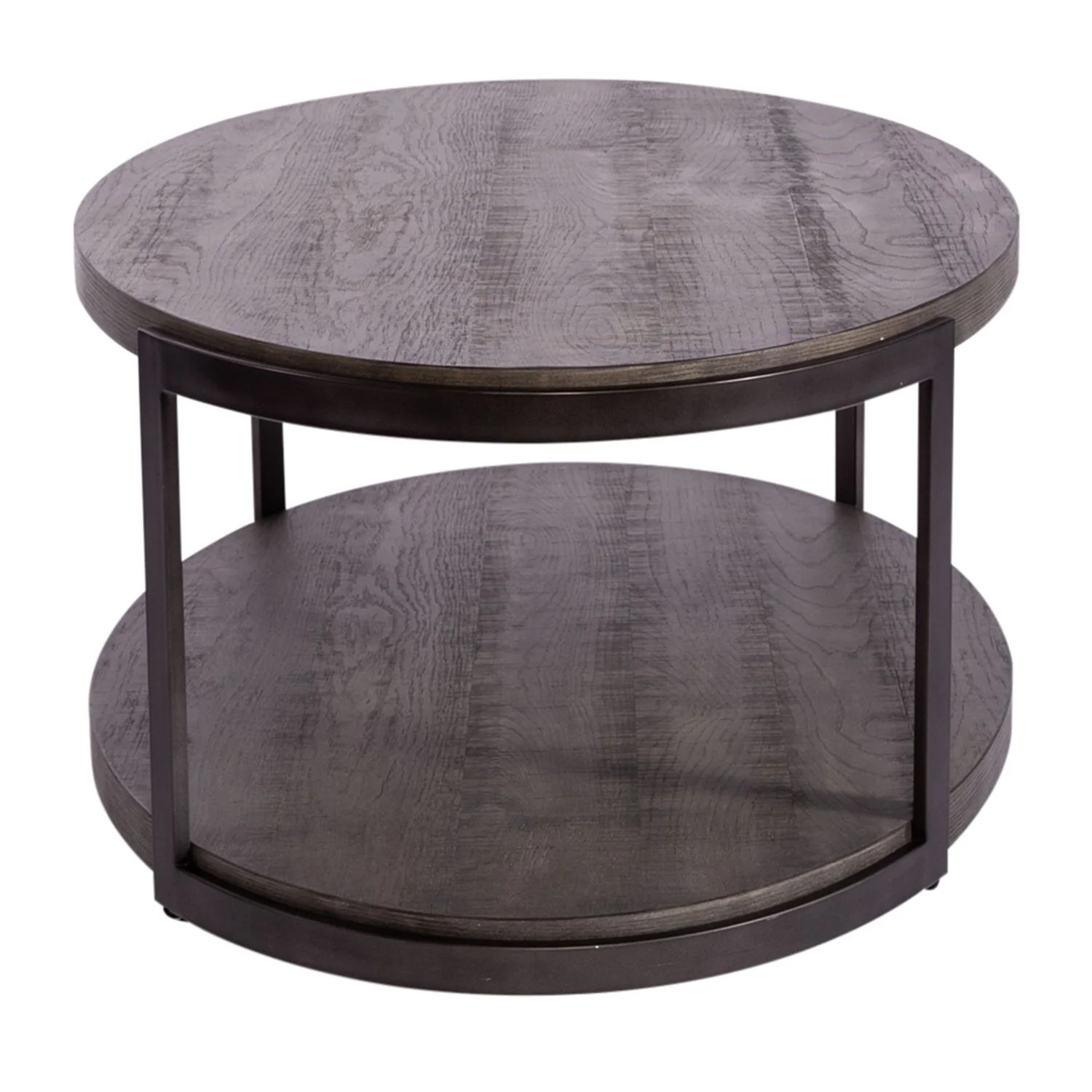Modern View - Oval Cocktail Table - Dark Gray - Image 3
