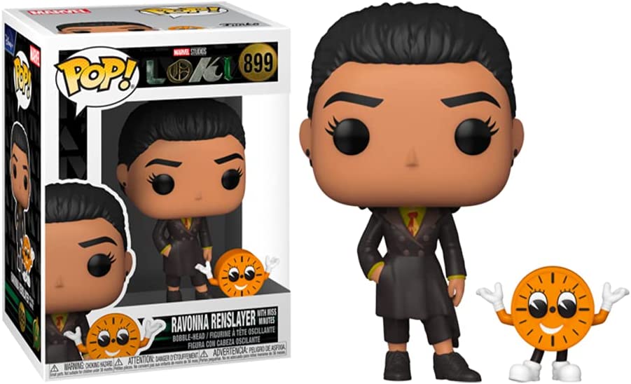 Funko Pop! & Buddy Marvel: Loki - Ravonna Renslayer with Miss Minutes #899 - Image 3