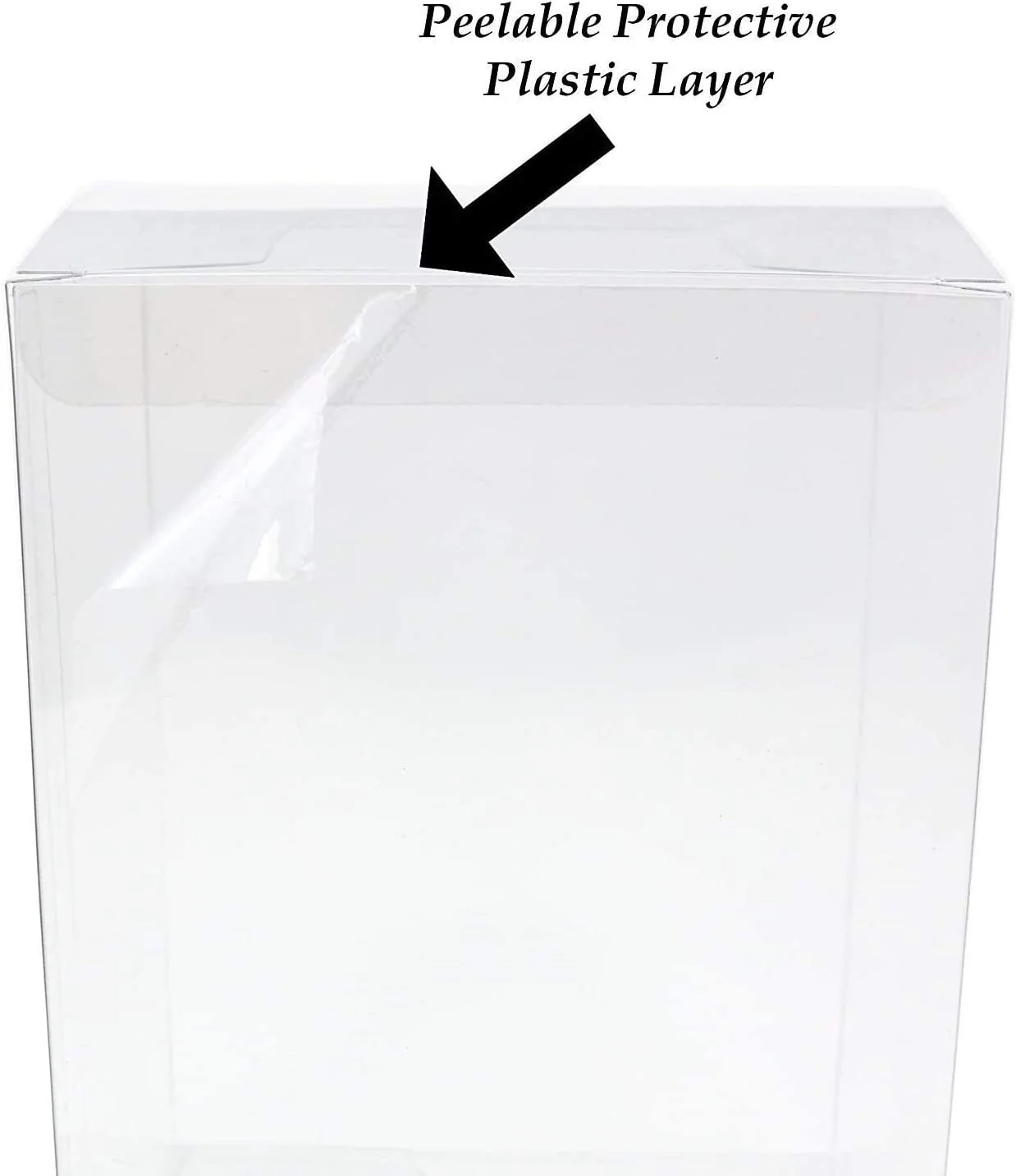Fundom Clear Plastic Protector Case 0.50MM Extra Thick For 4″ Funko Pop (10 Pack)