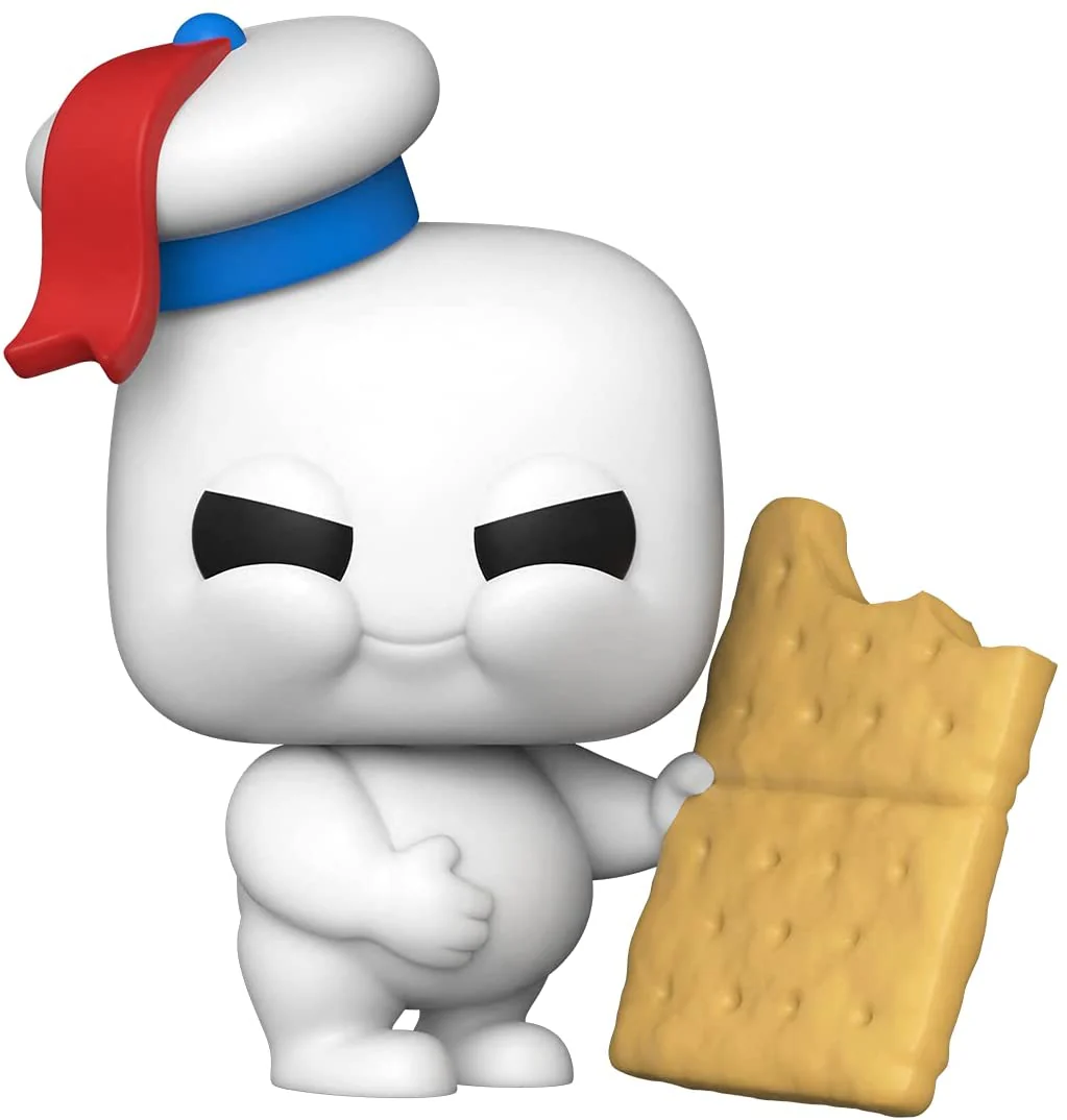 Funko Pop! Movies: Ghostbusters Afterlife - Mini Puft with Graham Cracker Vinyl Figure - Image 1