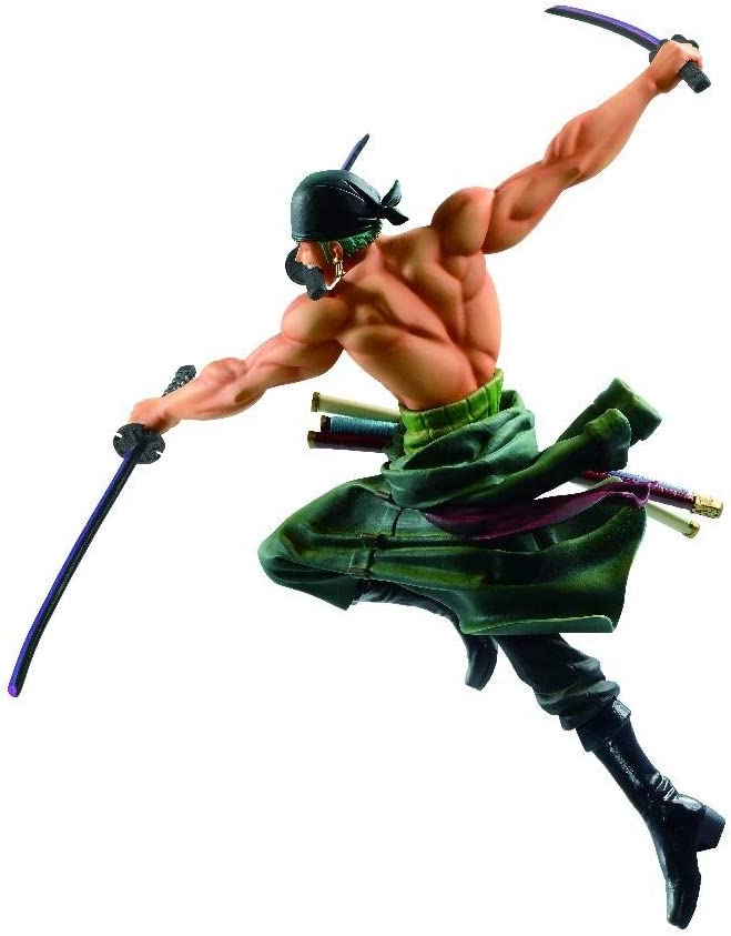 Bandai Spirits Ichibansho One Piece Roronoa Zoro (Dynamism of Ha) Figure - Image 3
