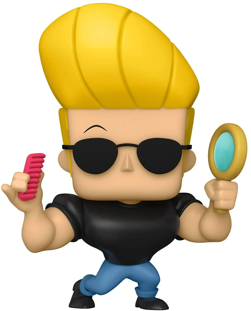 Funko Pop! Animation: Johnny Bravo - Johnny with Mirror & Comb #1069 - Image 1