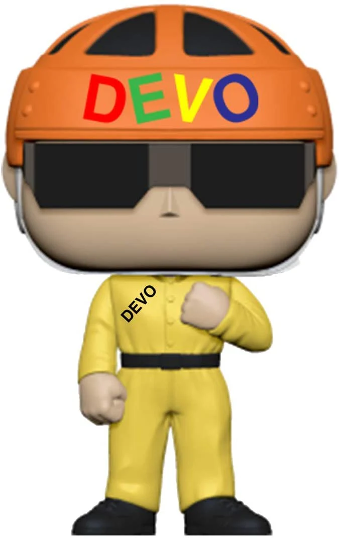Funko Pop! Rocks: Devo - Satisfaction Yellow Suit #217 - Image 1