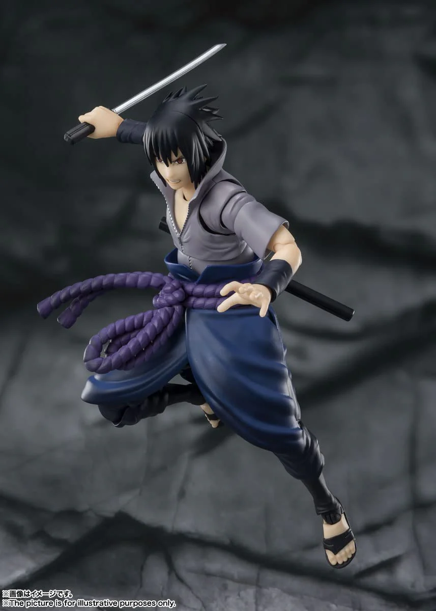 Sasuke Uchiha He who bears all Hatred Naruto Shippuden Bandai Spirits S.H.Figuarts - Image 3