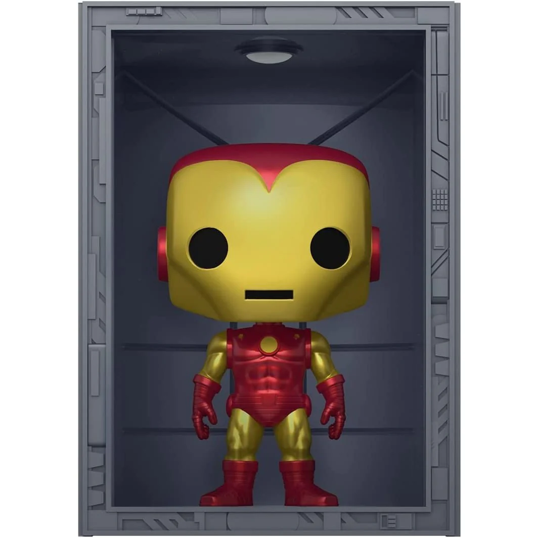Funko Pop! Deluxe Marvel: Iron Man Hall of Armor Model 4 #1036 PX Previews Exclusive - Image 1
