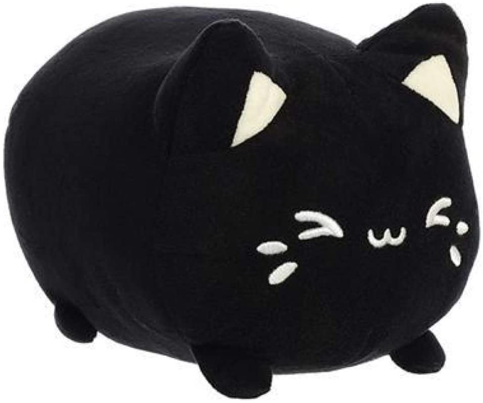 Tasty Peach Aurora 7″ Black Sesame Meowchi Plush