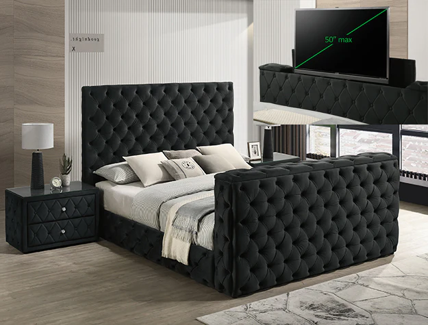 Josephine Bed w/ TV Lift - Image 1