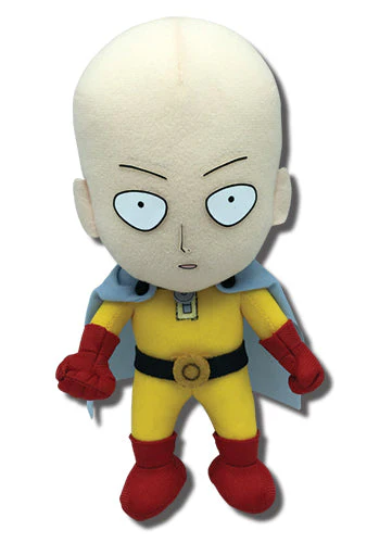 Great Eastern One Punch Man - Saitama Stuffed Plush 7.5" - Image 1