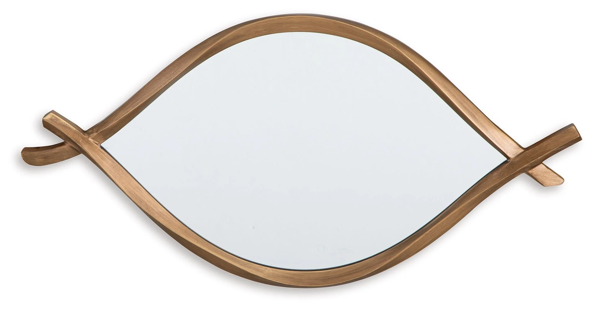 Bartner – Accent Mirror – Antique Gold Finish