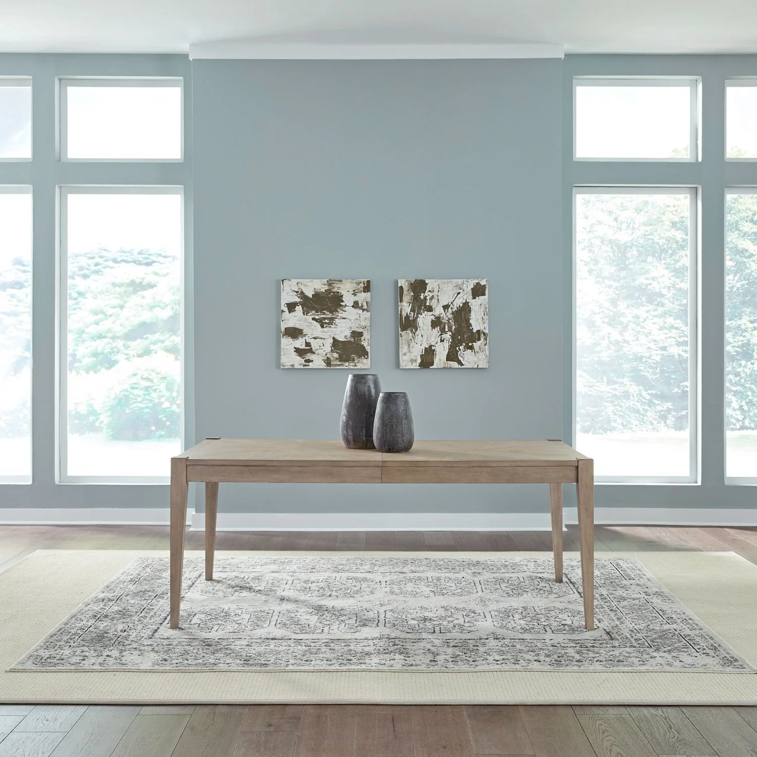 Brentwood - Rectangular Leg Table - Sandstone - Image 2