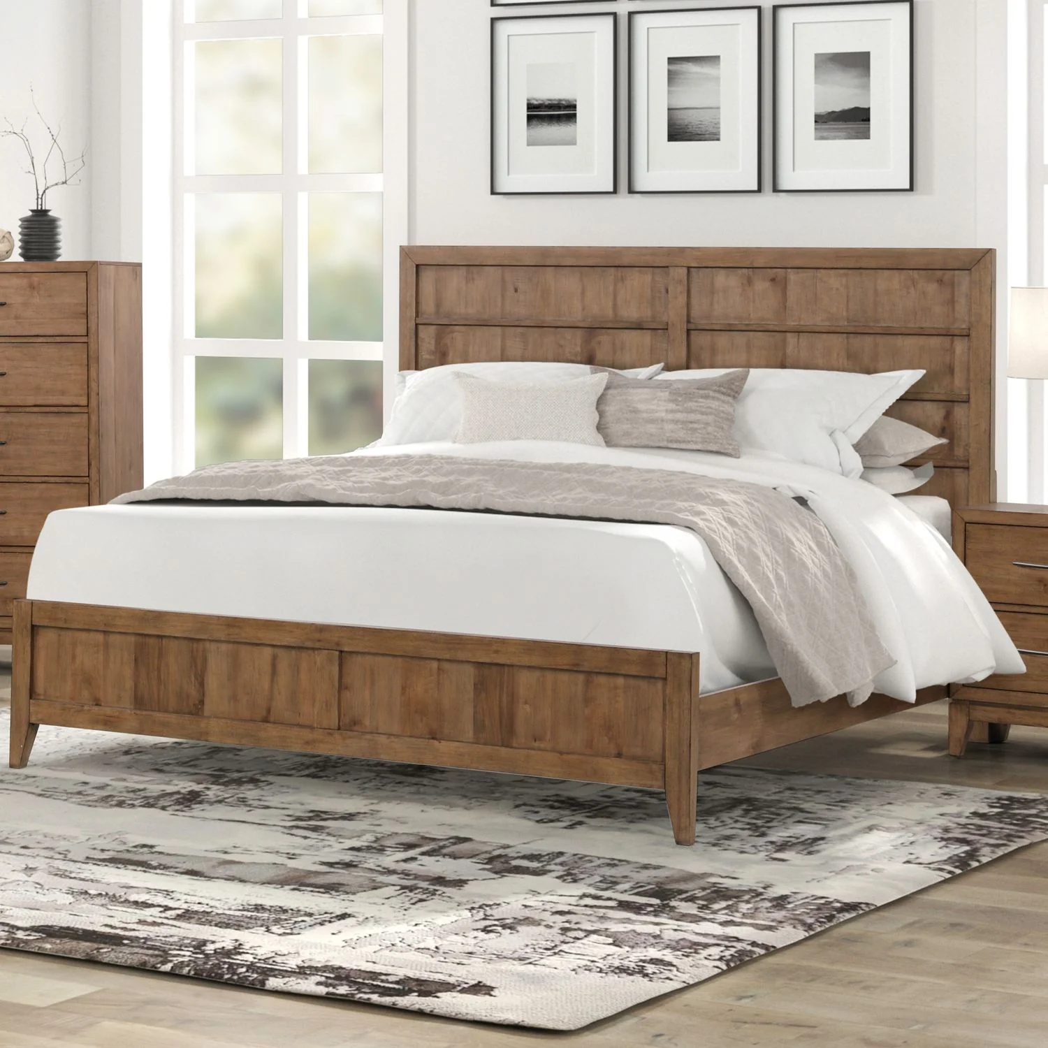Shaker Lakes – Panel Bed