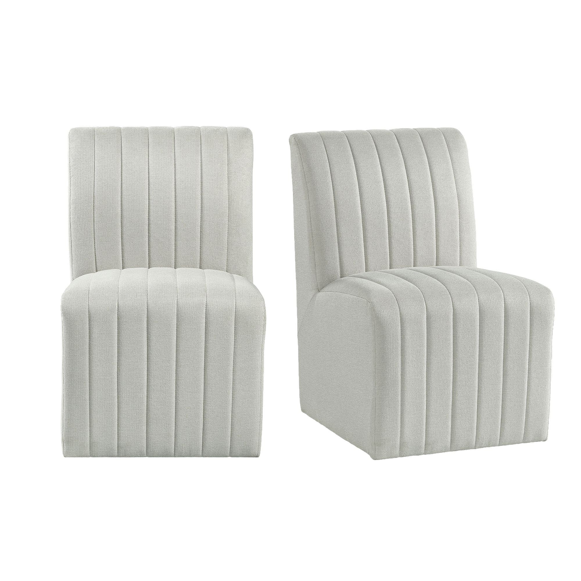 Jemma - Dining Side Chair (Set of 2) - Beige - Image 1