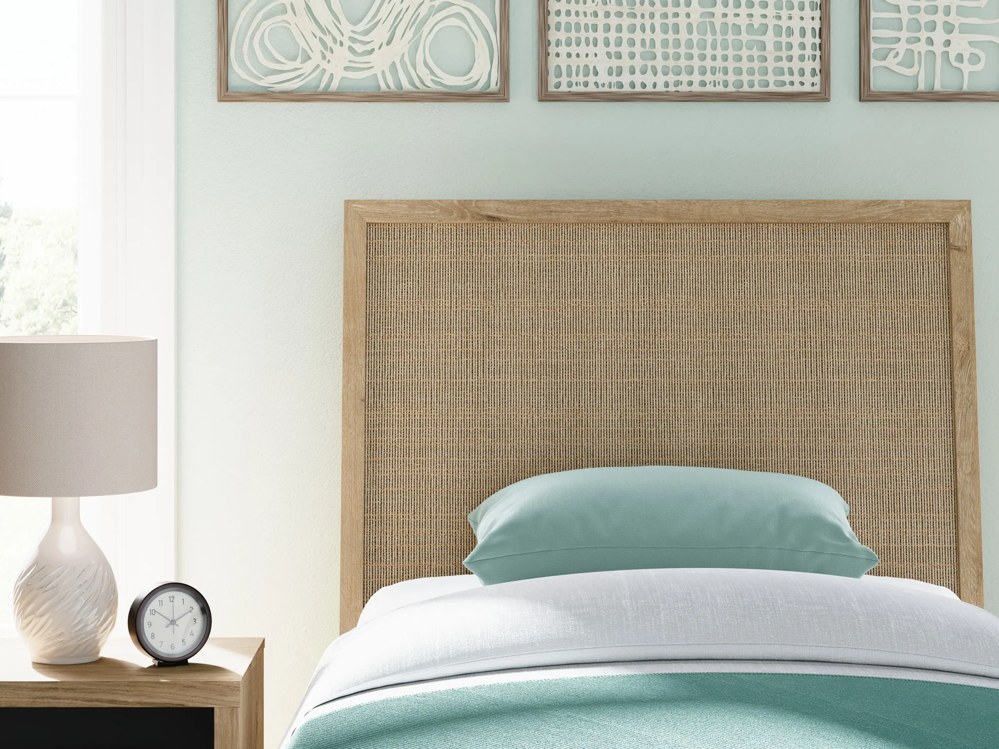 Cielden - Two-Tone - Panel Headboard - Image 3