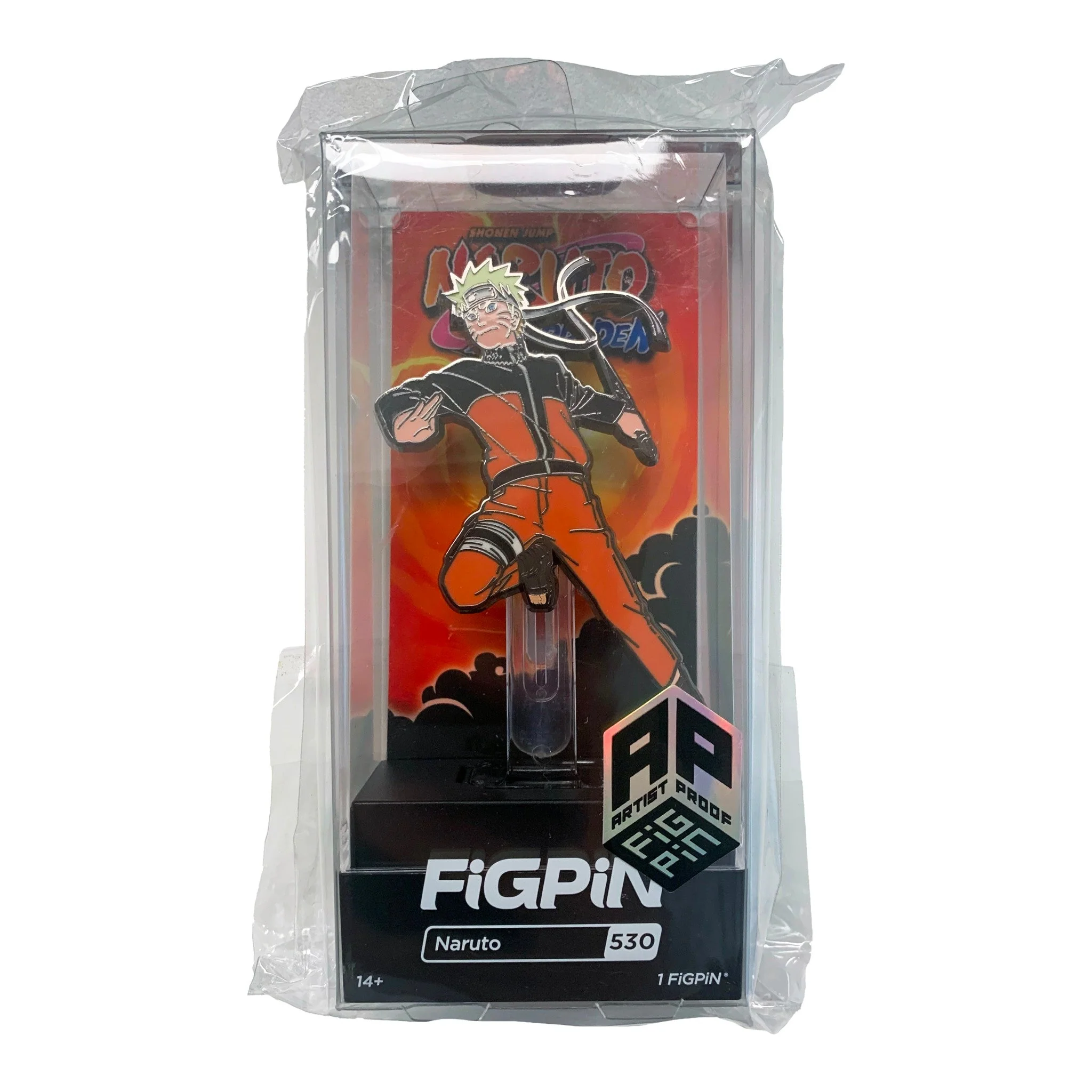 FiGPiN AP Artist Proof Naruto Shippuden Naruto 530 Collectible Enamel Pin - Image 2