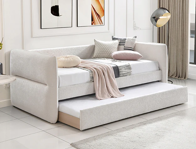 Philipa Daybed Oatmeal Tweed - Image 1