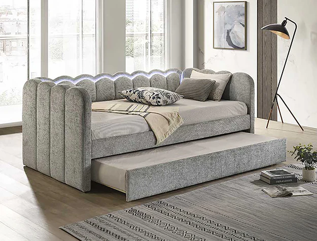 Melody Daybed - Light Grey - Image 1