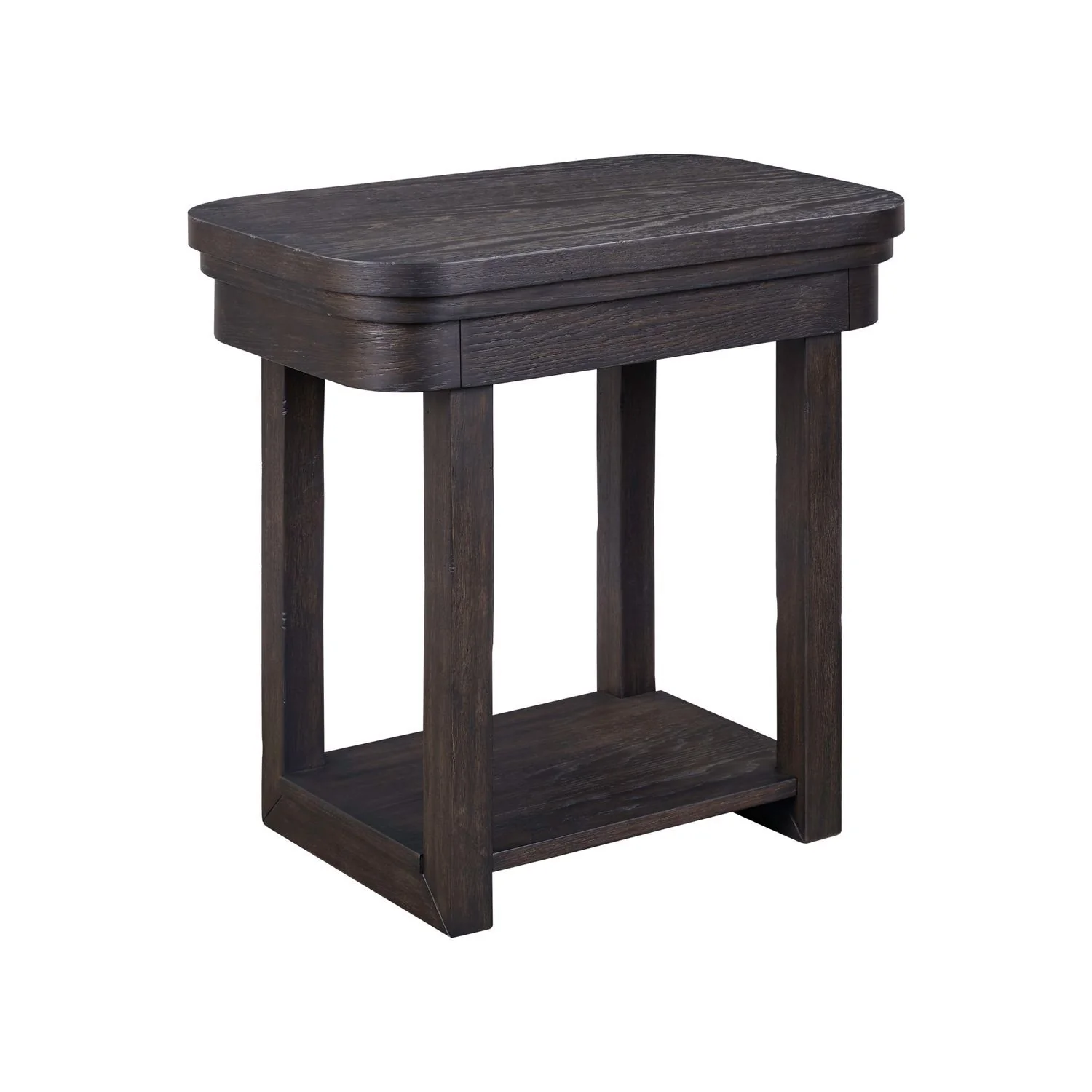 Weston - Chairside Table - Peppercorn - Image 2