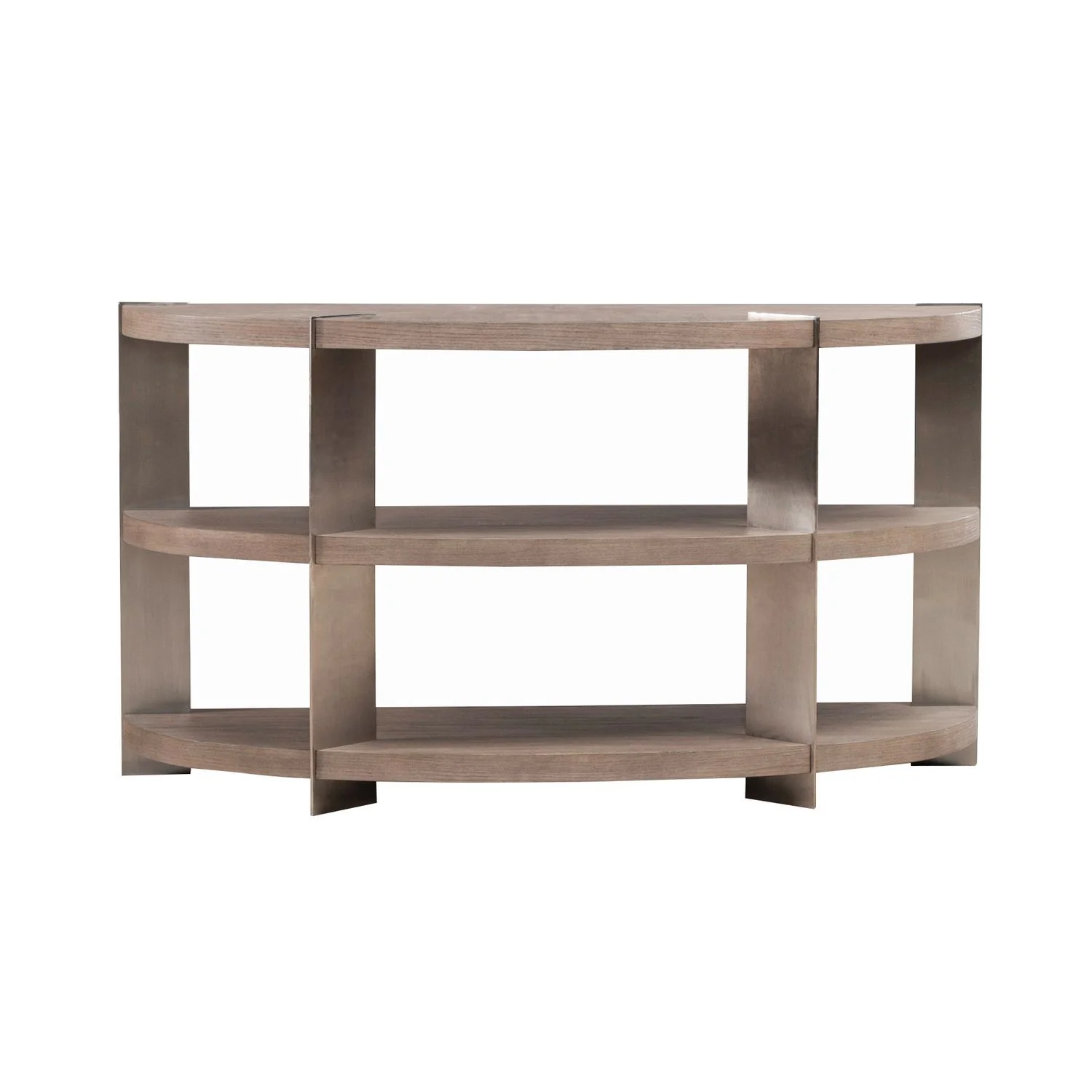 Harlow - Sofa Table - Sandstone & Satin Nickel - Image 3