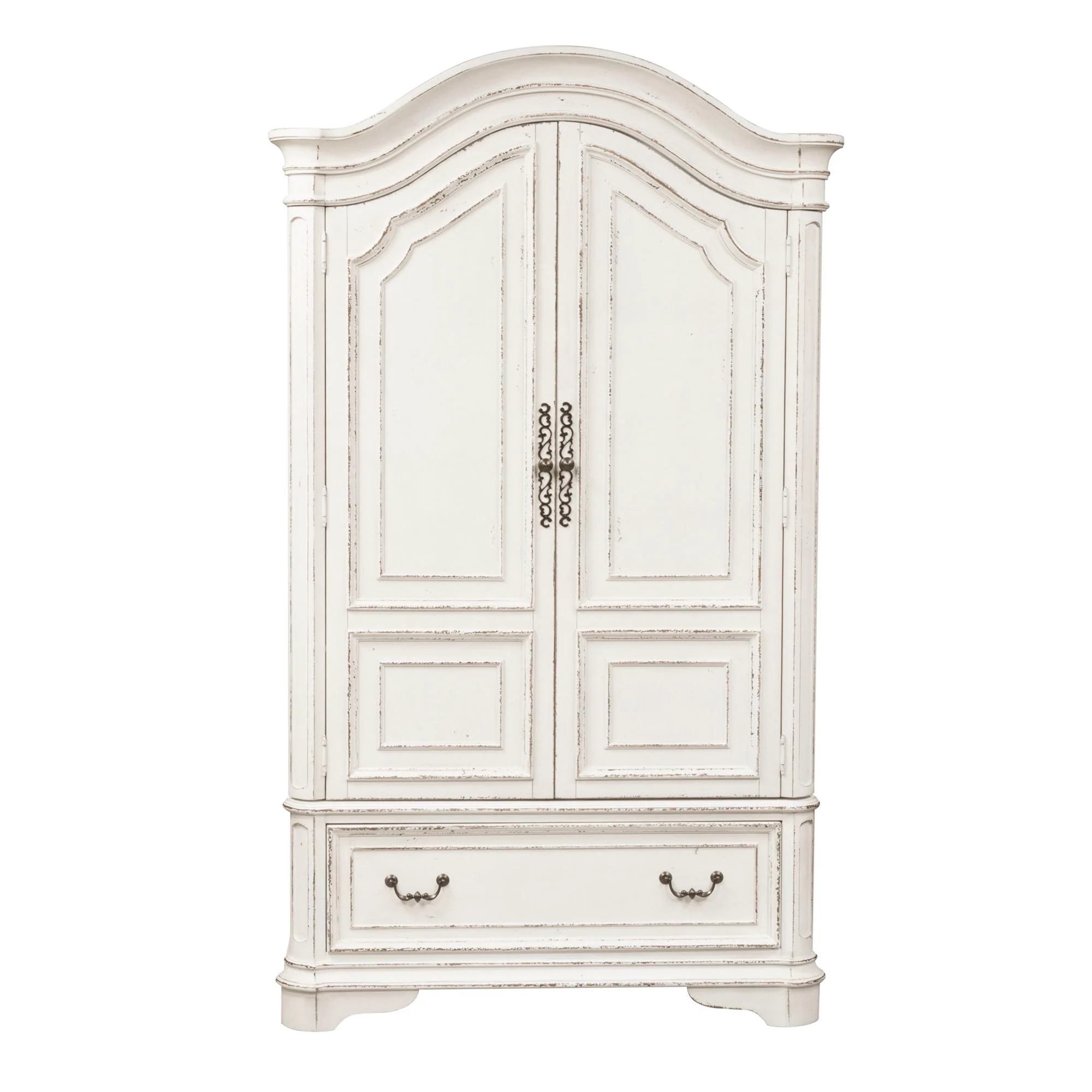 Magnolia Manor - Armoire - Antique White - Image 3