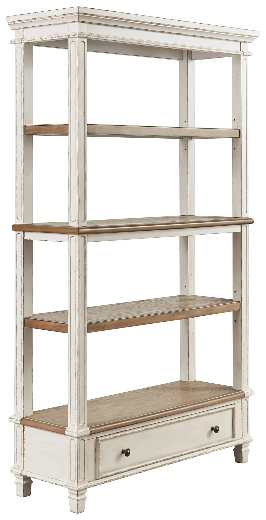 Realyn – Bookcase – Brown / White