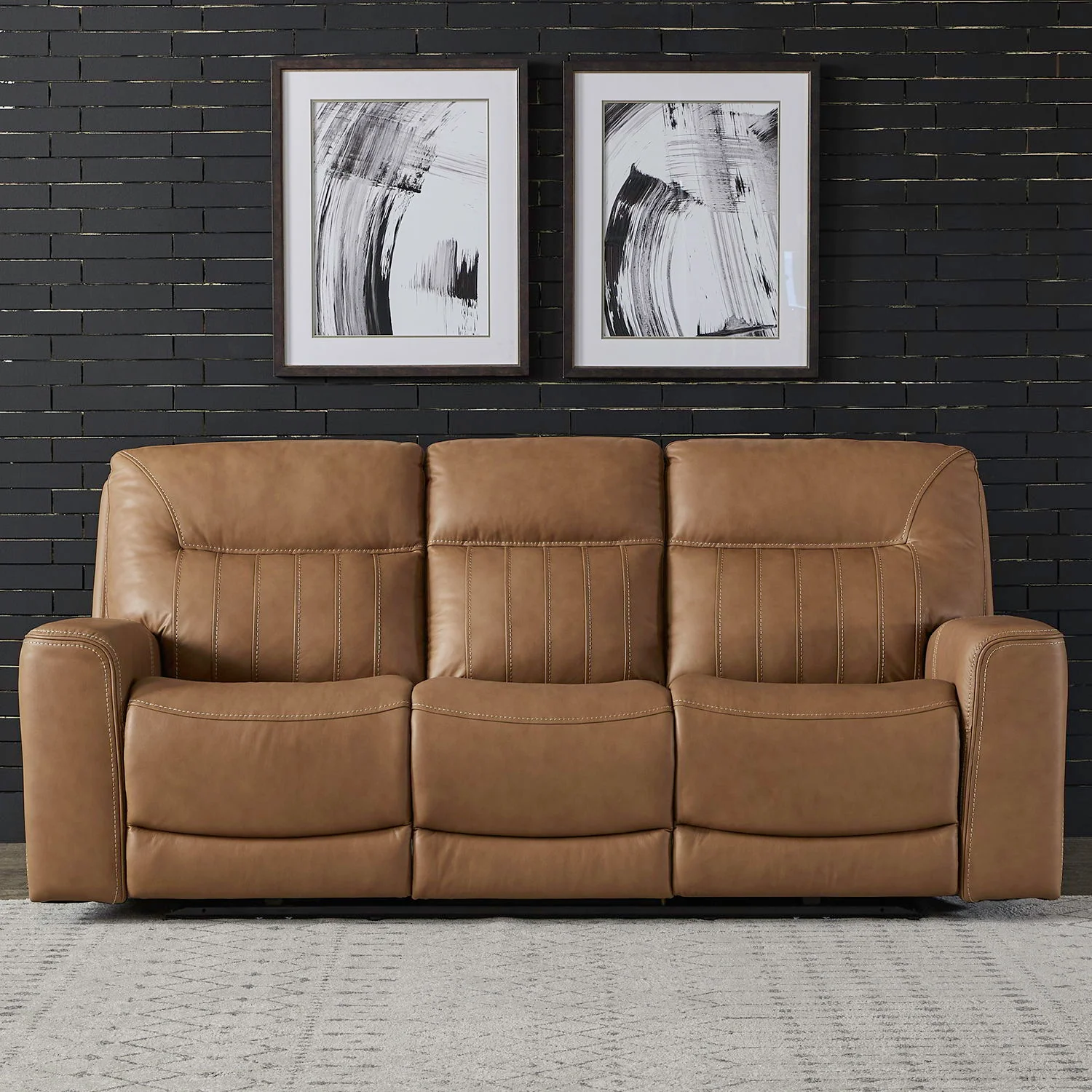 Bennett - Sofa P2 & ZG - Butternut - Image 1