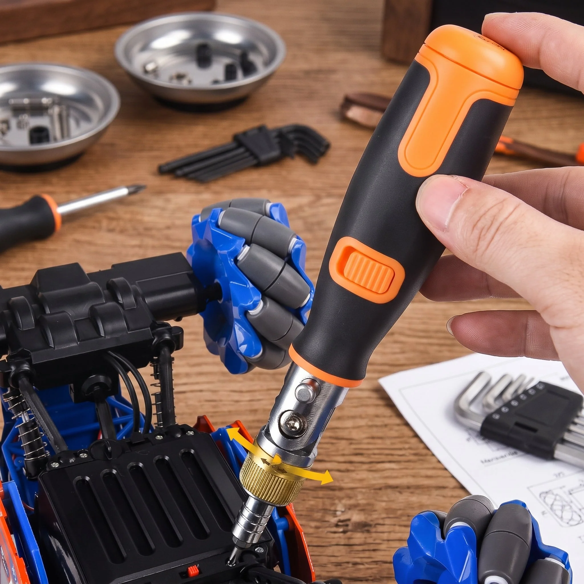 10in1 Multi-Angle Portable Ratchet Screwdriver - Image 2